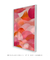 Crimson waves: a journey through warm hues - Casatella - Quadros Decorativos