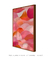 Crimson waves: a journey through warm hues - Casatella - Quadros Decorativos