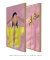 Dupla de Quadros Decorativos Tropical - loja online