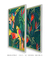 Dupla de Quadros Decorativos Tropical I - comprar online