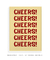 Quadro Decorativo Cheers! - comprar online