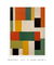 Quadro Decorativo Estilo Bauhaus - comprar online