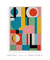 Quadro Decorativo Estilo Bauhaus X - comprar online