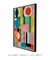 Quadro Decorativo Estilo Bauhaus X na internet