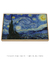 Quadro Decorativo Noite Estrelada Van Gogh - loja online