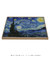 Quadro Decorativo Noite Estrelada Van Gogh - loja online