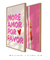 Quadros Decorativos Dupla Pink - loja online