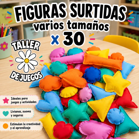FIGURAS MIX X 30 VARIOS TAMAÑOS