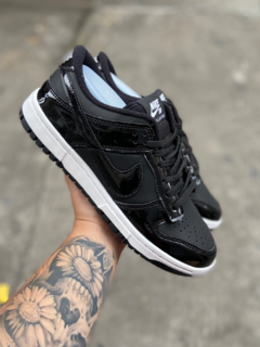 Tênis Nike Dunk Low Preto brilho - Seu Drop Loja