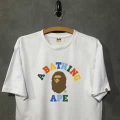 Camiseta Bape College Color