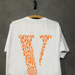 Camiseta Vlone Playboi Carti Laranja - comprar online