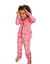 Pijama Infantil Americano Longo Rosa Love - Helemix
