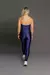 Conjunto bicolor Clara Azul Marinho - Sirena Move - Activewear com design autoral