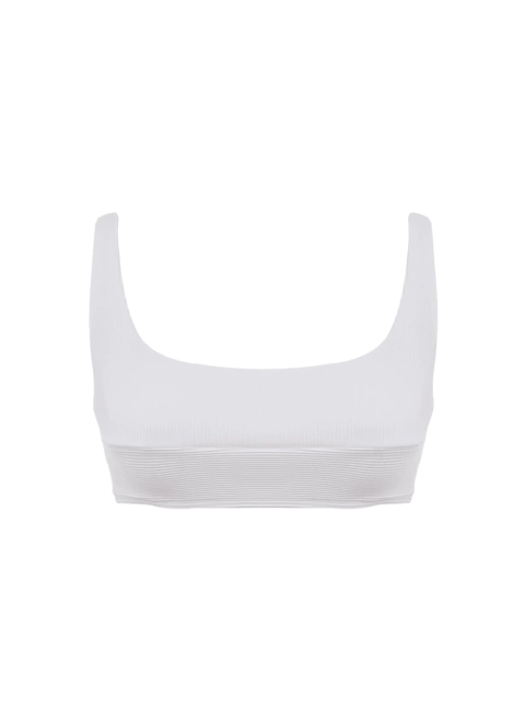 Top Matilda - White - Ribbed BIO