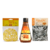 Mel Silvestre Bisnaga 310g + Mel Saches Pacote 100g + Bala De Mel com Própolis 100g - Apisnutri