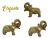 Elefante Miniatura de pedra sabão