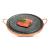 Fondue de Pedra Sabão 27 cm Para Grelhar Carnes - Bras Art Pedra Sabão