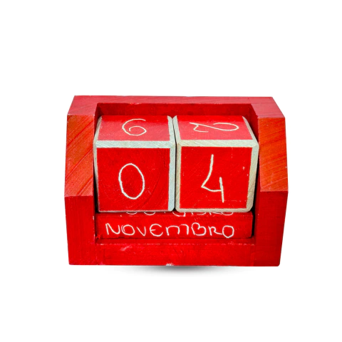 Calendário de pedra sabão