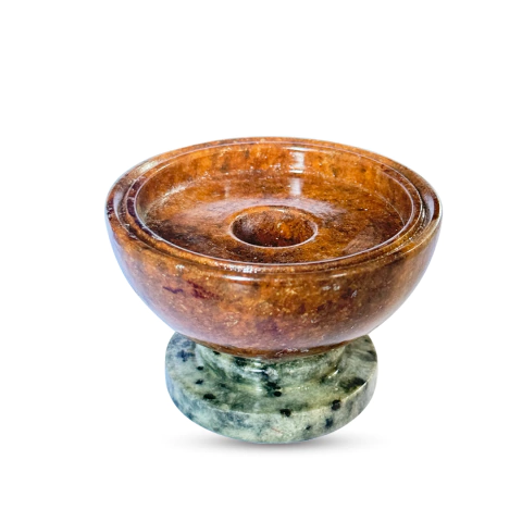 Castiçal 3 em 1 de pedra sabão