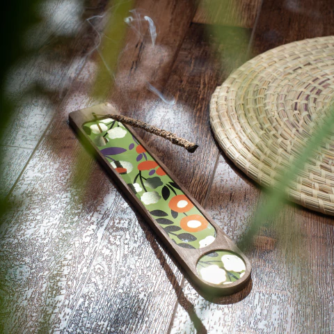 Porta sahumerio wood