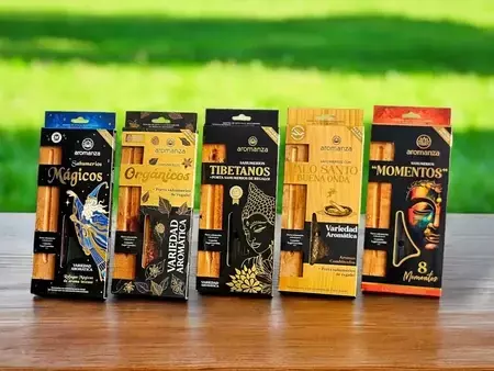 Caja Pack Sahumerios con Portasahumerio