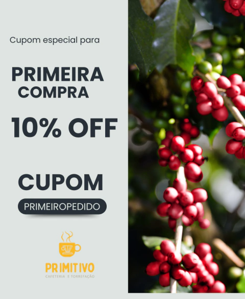 Imagem do banner rotativo Primitivo Torrefação
