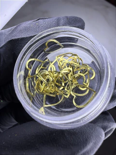 Coração 3D Dourado 44
