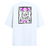 Camiseta Oversized Hype Branca - Spooky Chic
