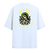 Camiseta Oversized Hype Branca - Virgin Flower