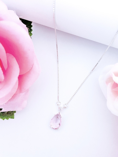 colar lina - rosa - comprar online