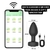 Plug Anal Vibrador Bluetooth Controle no Celular - comprar online