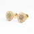 Brinco com Zircônias em Ouro 18K