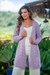 Cardigan Detalhes Vazados