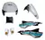 Kit De Plasticos Motomel Blitz 110 Mod. Viejo Original