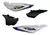 Kit Cachas Laterales+internas Motomel Skua 150 Azul Original