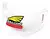 Visor Halcon H57 Transparente Para Casco Halcon Motos Franco