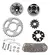 Kit Transmision + Portacorona Completo Motomel Dlx 110