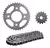 Kit De Transmision Motomel Skua 150 200 250 Cadena Dorada
