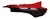 Cacha Bajo Asiento Derecha Zanella Zb 110 Original Rojo