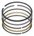 Aros De Piston Yamaha Ybr 125 / Xtz 125 54 Mm Motos Franco