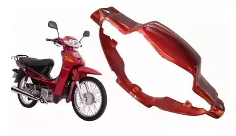 Cubre Óptica Motomel Dlx 110 Blanco Original Motos Franco