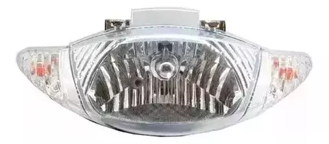 Optica Farol Delantero Honda Biz 105 Completo