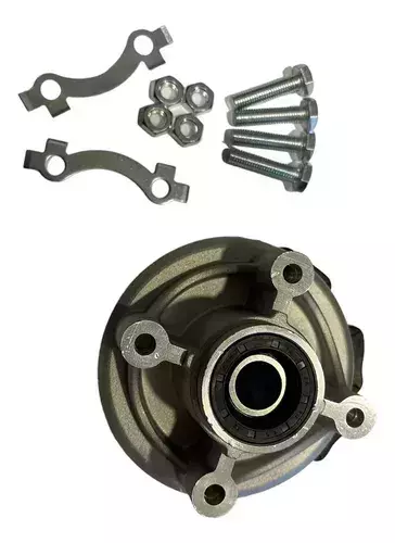 Porta Corona Honda New Wave 110 S + Manchones Tornillos M/fr