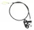 Cable Cerradura Asiento Rouser 135 Motos Franco