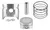 Kit Piston Aro Perno Seguro Honda Biz Std Motos Franco
