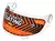 Visor Hawk Rs1 / Alpha Transparente Antiscratch Casco Moto