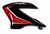 Cacha Tanque Izquierda Motomel Skua 150 Original Rojo /negro