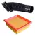 Filtro De Aire + Goma Acople Carburador Zanella Zr 150