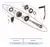 Eje Patada De Arranque Completo Corven Dx 70 Original - comprar online