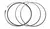 Juego Aros De Piston Zanella Zb 110 52.4 025 Motos Franco